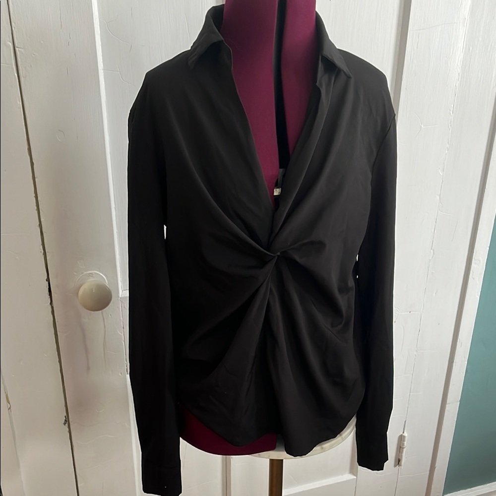 Elegant Black Women's Top